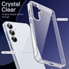 image:imageJETech Case for Samsung Galaxy A35 AntiYellowing Clear  Shockproof Protection Scratch Resistant Hard PC Back Durable Transparent TPU BumperClear