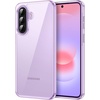 image:imageJETech Case for Samsung Galaxy A35 AntiYellowing Clear  Shockproof Protection Scratch Resistant Hard PC Back Durable Transparent TPU BumperLavender