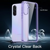 image:imageJETech Case for Samsung Galaxy A35 AntiYellowing Clear  Shockproof Protection Scratch Resistant Hard PC Back Durable Transparent TPU BumperLavender