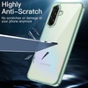 image:imageJETech Case for Samsung Galaxy A35 AntiYellowing Clear  Shockproof Protection Scratch Resistant Hard PC Back Durable Transparent TPU BumperLime