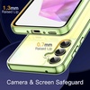 image:imageJETech Case for Samsung Galaxy A35 AntiYellowing Clear  Shockproof Protection Scratch Resistant Hard PC Back Durable Transparent TPU BumperLime