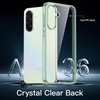image:imageJETech Case for Samsung Galaxy A35 AntiYellowing Clear  Shockproof Protection Scratch Resistant Hard PC Back Durable Transparent TPU BumperLime