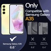 image:imageJETech Case for Samsung Galaxy A35 AntiYellowing Clear  Shockproof Protection Scratch Resistant Hard PC Back Durable Transparent TPU BumperLime
