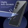 image:imageJETech Case for Samsung Galaxy A54 AntiYellowing Clear  Shockproof Protection Scratch Resistant Hard PC Back Durable Transparent TPU BumperBlack