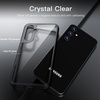 image:imageJETech Case for Samsung Galaxy A54 AntiYellowing Clear  Shockproof Protection Scratch Resistant Hard PC Back Durable Transparent TPU BumperBlack