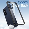 image:imageJETech Case for Samsung Galaxy A54 AntiYellowing Clear  Shockproof Protection Scratch Resistant Hard PC Back Durable Transparent TPU BumperBlack