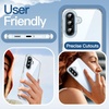 image:imageJETech Case for Samsung Galaxy A54 AntiYellowing Clear  Shockproof Protection Scratch Resistant Hard PC Back Durable Transparent TPU BumperClear