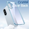 image:imageJETech Case for Samsung Galaxy A54 AntiYellowing Clear  Shockproof Protection Scratch Resistant Hard PC Back Durable Transparent TPU BumperIcyblue
