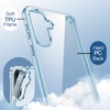 image:imageJETech Case for Samsung Galaxy A54 AntiYellowing Clear  Shockproof Protection Scratch Resistant Hard PC Back Durable Transparent TPU BumperIcyblue