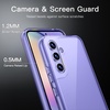 image:imageJETech Case for Samsung Galaxy A54 AntiYellowing Clear  Shockproof Protection Scratch Resistant Hard PC Back Durable Transparent TPU BumperLilac