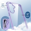 image:imageJETech Case for Samsung Galaxy A54 AntiYellowing Clear  Shockproof Protection Scratch Resistant Hard PC Back Durable Transparent TPU BumperLilac