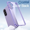image:imageJETech Case for Samsung Galaxy A54 AntiYellowing Clear  Shockproof Protection Scratch Resistant Hard PC Back Durable Transparent TPU BumperLilac