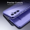 image:imageJETech Case for Samsung Galaxy A54 AntiYellowing Clear  Shockproof Protection Scratch Resistant Hard PC Back Durable Transparent TPU BumperLilac