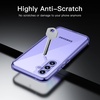 image:imageJETech Case for Samsung Galaxy A54 AntiYellowing Clear  Shockproof Protection Scratch Resistant Hard PC Back Durable Transparent TPU BumperLilac