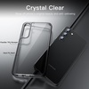 image:imageJETech Case for Samsung Galaxy S23 AntiYellowing Clear  Shockproof Protection Scratch Resistant Hard PC Back Durable Transparent TPU BumperBlack