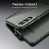 image:imageJETech Case for Samsung Galaxy S23 AntiYellowing Clear  Shockproof Protection Scratch Resistant Hard PC Back Durable Transparent TPU BumperGreen