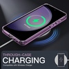 image:imageJETech Case for Samsung Galaxy S23 FE AntiYellowing Clear  Shockproof Protection Scratch Resistant Hard PC Back Durable Transparent TPU BumperDeep Purple