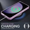 image:imageJETech Case for Samsung Galaxy S23 FE AntiYellowing Clear  Shockproof Protection Scratch Resistant Hard PC Back Durable Transparent TPU BumperPurple