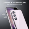 image:imageJETech Case for Samsung Galaxy S23 Plus AntiYellowing Clear  Shockproof Protection Scratch Resistant Hard PC Back Durable Transparent TPU BumperClear
