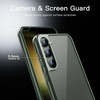 image:imageJETech Case for Samsung Galaxy S23 Plus AntiYellowing Clear  Shockproof Protection Scratch Resistant Hard PC Back Durable Transparent TPU BumperGreen