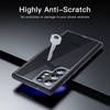 image:imageJETech Case for Samsung Galaxy S23 Ultra AntiYellowing Clear  Shockproof Protection Scratch Resistant Hard PC Back Durable Transparent TPU BumperBlack