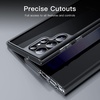 image:imageJETech Case for Samsung Galaxy S23 Ultra AntiYellowing Clear  Shockproof Protection Scratch Resistant Hard PC Back Durable Transparent TPU BumperBlack