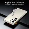 image:imageJETech Case for Samsung Galaxy S23 Ultra AntiYellowing Clear  Shockproof Protection Scratch Resistant Hard PC Back Durable Transparent TPU BumperClear