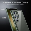 image:imageJETech Case for Samsung Galaxy S23 Ultra AntiYellowing Clear  Shockproof Protection Scratch Resistant Hard PC Back Durable Transparent TPU BumperGreen