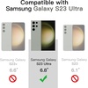 image:imageJETech Case for Samsung Galaxy S23 Ultra AntiYellowing Clear  Shockproof Protection Scratch Resistant Hard PC Back Durable Transparent TPU BumperGreen