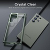 image:imageJETech Case for Samsung Galaxy S23 Ultra AntiYellowing Clear  Shockproof Protection Scratch Resistant Hard PC Back Durable Transparent TPU BumperGreen