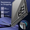 image:imageJETech Case for Samsung Galaxy S24 AntiYellowing Clear  Shockproof Protection Scratch Resistant Hard PC Back Durable Transparent TPU BumperBlack