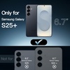 image:imageJETech Case for Samsung Galaxy S24 AntiYellowing Clear  Shockproof Protection Scratch Resistant Hard PC Back Durable Transparent TPU BumperBlack