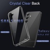 image:imageJETech Case for Samsung Galaxy S24 AntiYellowing Clear  Shockproof Protection Scratch Resistant Hard PC Back Durable Transparent TPU BumperBlack