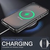 image:imageJETech Case for Samsung Galaxy S24 AntiYellowing Clear  Shockproof Protection Scratch Resistant Hard PC Back Durable Transparent TPU BumperBlack