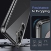 image:imageJETech Case for Samsung Galaxy S24 AntiYellowing Clear  Shockproof Protection Scratch Resistant Hard PC Back Durable Transparent TPU BumperBlack
