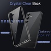 image:imageJETech Case for Samsung Galaxy S24 AntiYellowing Clear  Shockproof Protection Scratch Resistant Hard PC Back Durable Transparent TPU BumperBlack
