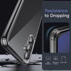 image:imageJETech Case for Samsung Galaxy S24 AntiYellowing Clear  Shockproof Protection Scratch Resistant Hard PC Back Durable Transparent TPU BumperBlack