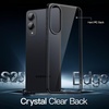 image:imageJETech Case for Samsung Galaxy S24 AntiYellowing Clear  Shockproof Protection Scratch Resistant Hard PC Back Durable Transparent TPU BumperBlack