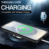image:imageJETech Case for Samsung Galaxy S24 AntiYellowing Clear  Shockproof Protection Scratch Resistant Hard PC Back Durable Transparent TPU BumperBlack
