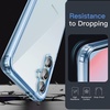 image:imageJETech Case for Samsung Galaxy S24 AntiYellowing Clear  Shockproof Protection Scratch Resistant Hard PC Back Durable Transparent TPU BumperBlue