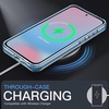 image:imageJETech Case for Samsung Galaxy S24 AntiYellowing Clear  Shockproof Protection Scratch Resistant Hard PC Back Durable Transparent TPU BumperBlue