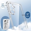 image:imageJETech Case for Samsung Galaxy S24 AntiYellowing Clear  Shockproof Protection Scratch Resistant Hard PC Back Durable Transparent TPU BumperClear