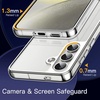 image:imageJETech Case for Samsung Galaxy S24 AntiYellowing Clear  Shockproof Protection Scratch Resistant Hard PC Back Durable Transparent TPU BumperClear