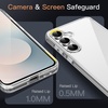 image:imageJETech Case for Samsung Galaxy S24 AntiYellowing Clear  Shockproof Protection Scratch Resistant Hard PC Back Durable Transparent TPU BumperClear