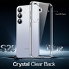 image:imageJETech Case for Samsung Galaxy S24 AntiYellowing Clear  Shockproof Protection Scratch Resistant Hard PC Back Durable Transparent TPU BumperClear