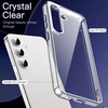 image:imageJETech Case for Samsung Galaxy S24 AntiYellowing Clear  Shockproof Protection Scratch Resistant Hard PC Back Durable Transparent TPU BumperClear