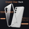 image:imageJETech Case for Samsung Galaxy S24 AntiYellowing Clear  Shockproof Protection Scratch Resistant Hard PC Back Durable Transparent TPU BumperClear