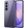 image:imageJETech Case for Samsung Galaxy S24 AntiYellowing Clear  Shockproof Protection Scratch Resistant Hard PC Back Durable Transparent TPU BumperCobalt Violet