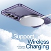 image:imageJETech Case for Samsung Galaxy S24 AntiYellowing Clear  Shockproof Protection Scratch Resistant Hard PC Back Durable Transparent TPU BumperCobalt Violet
