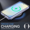 image:imageJETech Case for Samsung Galaxy S24 AntiYellowing Clear  Shockproof Protection Scratch Resistant Hard PC Back Durable Transparent TPU BumperIcyblue